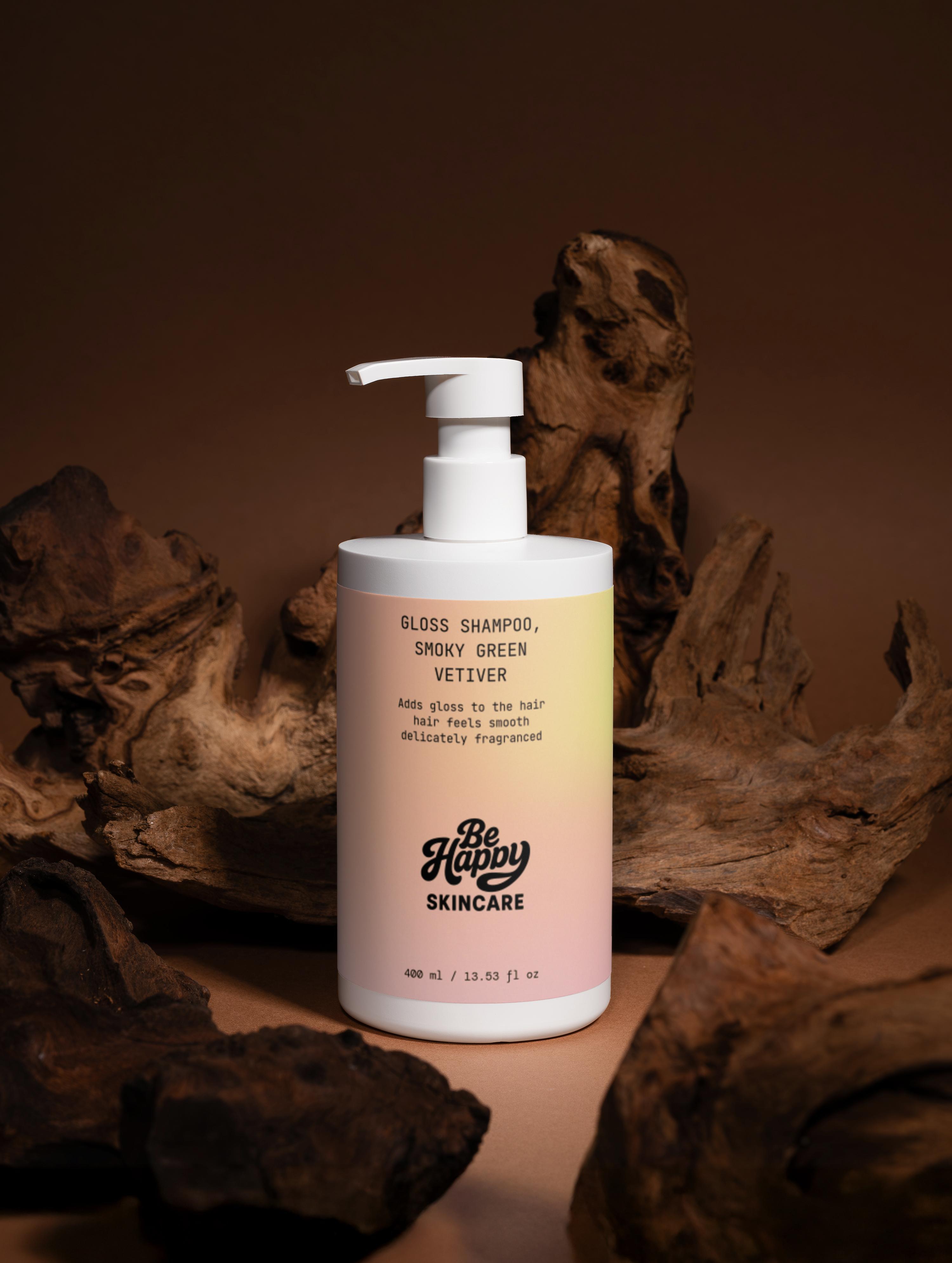 Gloss Shampoo, Smoky Green Vetiver