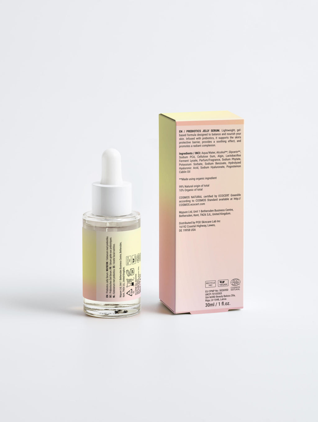 Bioactive Prebiotics Jelly Serum
