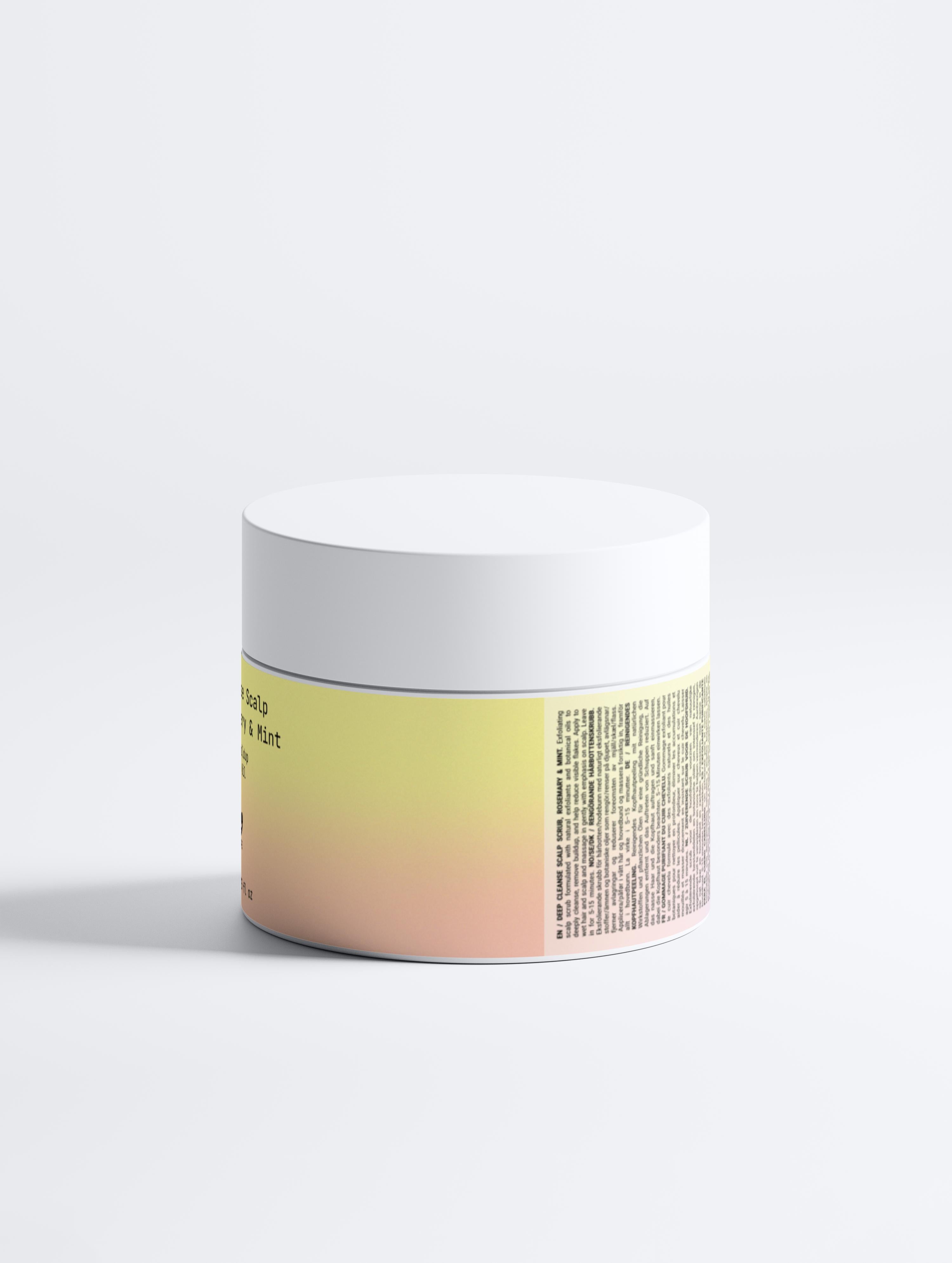 Deep Cleanse Scalp Scrub, Rosemary & Mint